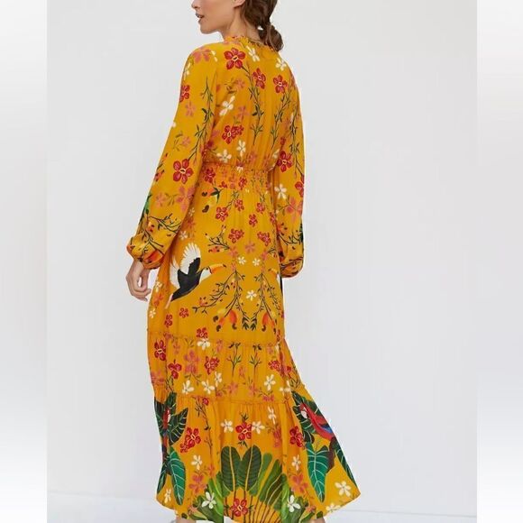 Farm Rio Cristy maxi dress HARD TO FIND - Picture 4 of 6